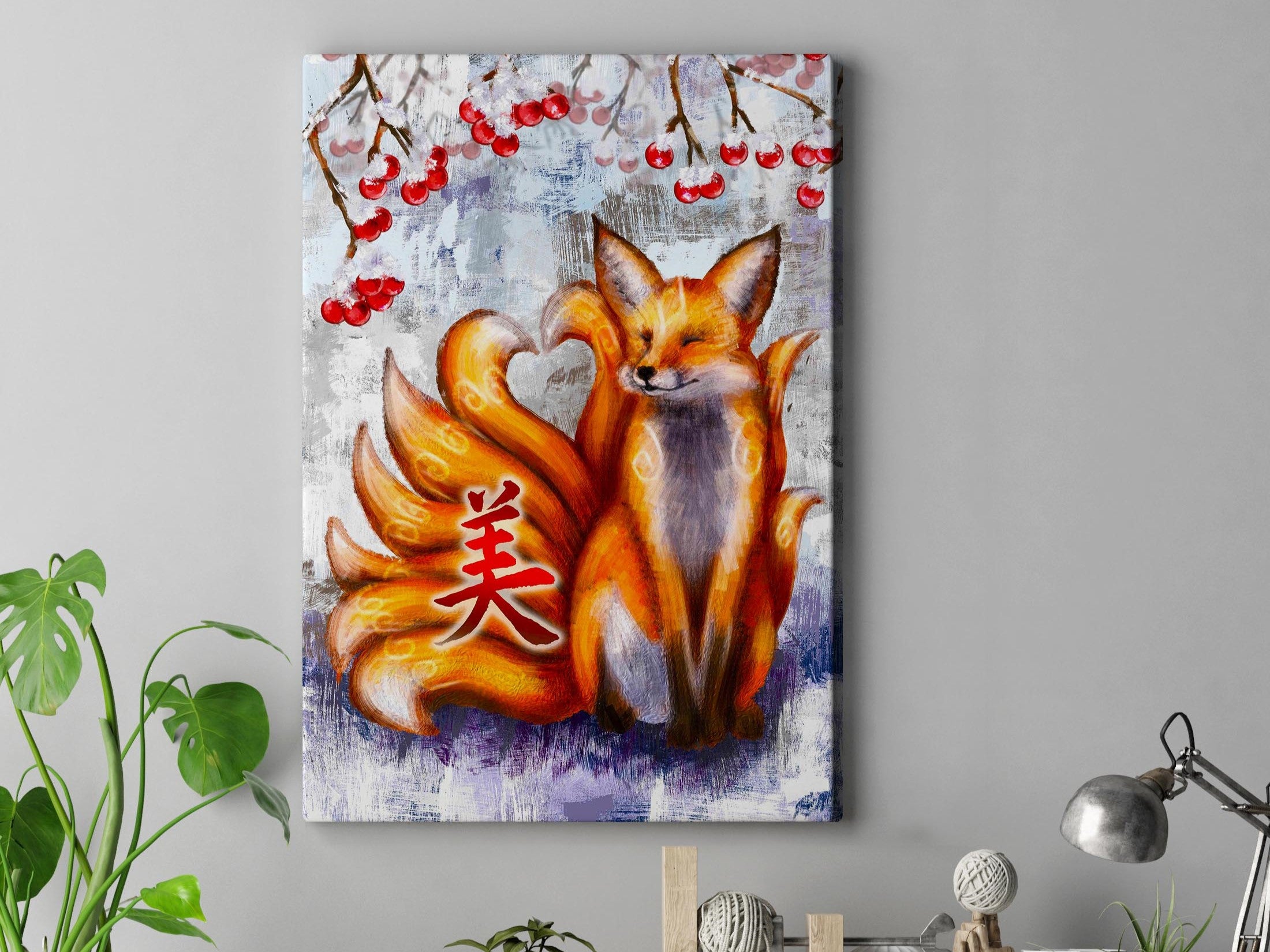 The fox - Canvas