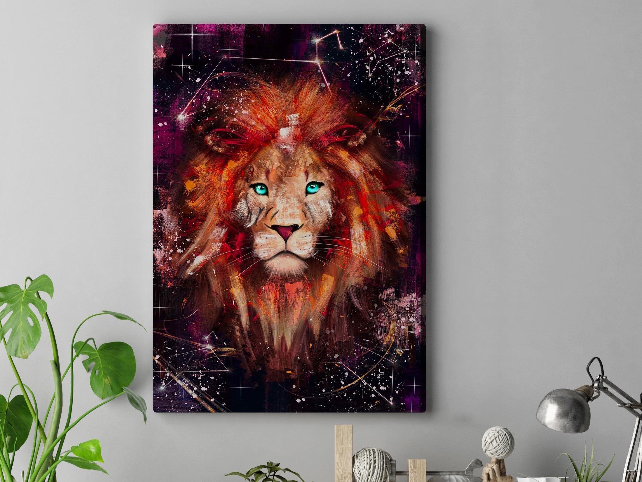 The lion - Canvas